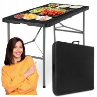 Кейтеринг банкетный стол складной в кейс туристический сад 122 см