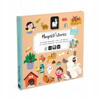 Магнитная головоломка домашние животные Magneti ' stories для детей 3, Janod