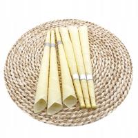 ŚWIECE KONCHY BARDZO SZEROKIE DO ŚWIECOWANIA USZU 1 PARA + PODSTAWKA