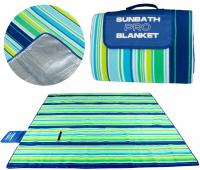 Одеяло для пикника SUN PRO 200X200CM изолированное пляжное с ручкой