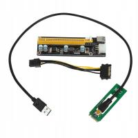 Adapter M.2 M Key na USB 3.0 PCI-E do kopania Litecoin i Bitcoin