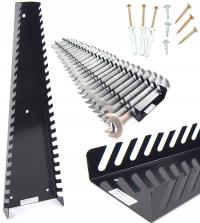 Wieszak na klucze płaskie lub płasko-oczkowe, na 25 kluczy