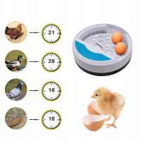 Inkubator automatyczny 20W 9 jajka mini wylęgarka klujnik
