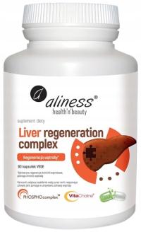 Aliness LIVER REGENERATION complex DETOX WĄTROBY 90 kaps. Силимарин