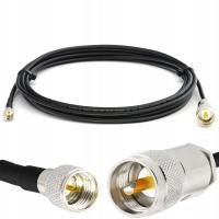 Mini UHF Male to PL259 CB Radio Cable 12m Waterproof Mini UHF to PL RG58