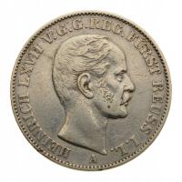 Германия - Ройс - Доллар 1858 A - Heinrich LXVII