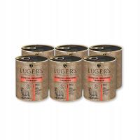 Luger’s Karma mokra dla psa jagnięcina i wołowina z burakiem zestaw 6x800g