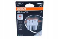 ZAROWKA LED P21W RED 12V 1.9W LEDRIVING