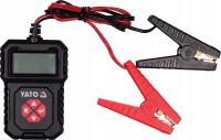 Tester akumulatorów Yato 12 V LCD CCA 100-2000 A