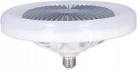 Lampa sufitowa 30 W z cichym wentylatorem 4 W,