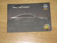 NOWY OPEL INSIGNIA prospekt 2008