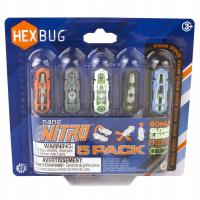 Hexbug Nano - Zestaw pięciu robaczków Nitro - 415-4574