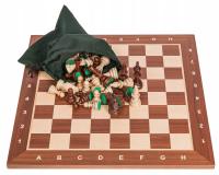 Деревянный шахматный турнир № 5 Сумка из красного дерева