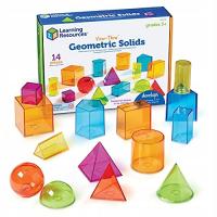 Learning Resources View-Thru Colourful Geometric Shapes