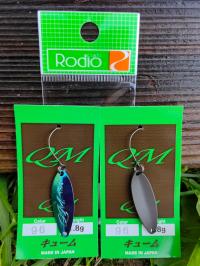 Japońskie Wahadło RODIO CRAFT QM 1.8g - 25mm killer na Pstrągi I Klenie #96