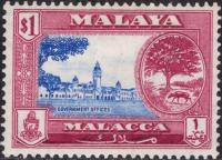 Malaya/Malacca 1 $ czysty *