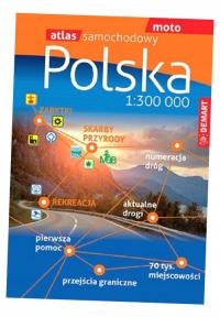 АВТОМОБИЛЬНЫЙ АТЛАС ПОЛЬСКИЙ 1: 300 000 КОЛЛЕКТИВНАЯ РАБОТА