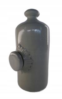 Ozdobny ceramiczny kamionkowy stary TERMOFOR butelka