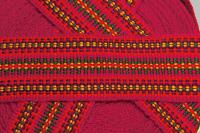 Krajka 5,5 cm Ręcznie Tkana Bardko Krosno 1mb 100% WEŁNA Przędza Pasek KW12