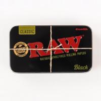 Коробка для хранения металлическая коробка RAW TIN CASE BLACK