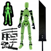 Маленькие герои-оригинальная макси фигурка 20 см зеленая легенда светящаяся пустышка