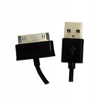 Kabel USB do Samsung Galaxy TAB 30 PIN P3100 1m czarny