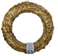 Венок круг обруч натуральный солома 30СМ