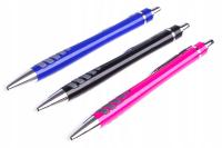 DŁUGOPISY MERKURY Z NADRUKIEM LOGO TANIO 100 SZT