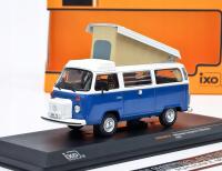 Volkswagen T2 Westfalia (1978) niebieski/biały IXO 1:43