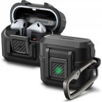 Etui Spigen do Galaxy Buds 3/3 Pro, pancerny case z blokadą, karabińczykiem