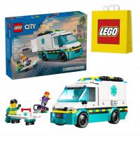 KLOCKI LEGO CITY 60451 KARETKA POGOTOWIA NOWE NA PREZENT DLA DZIECKA +TORBA