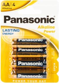 Щелочные батареи Panasonic AA (R6) 4 шт.