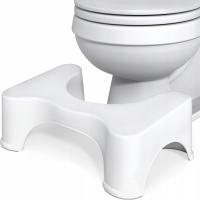 Podnóżek toaletowy Squatty Potty biały 53x32x18 cm