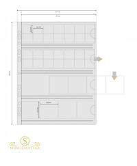 STRONA NA 36 MONET MAŁE/WIELKIE A4 UNIWESALNA