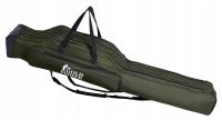 POKROWIEC NA WĘDKI 160 CM GOLD FISHER 3 KOMORY