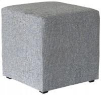 Квадратный пуф 40X40X40 материал TR-83 серый цвета