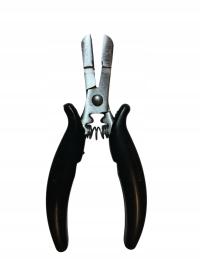 SZCZYPCE CĄŻKI DO ZDEJMOWANIA SCIĄGANIA WŁOSÓW PASEMEK KERATYNY CZARNE