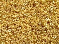 Koraliki Miyuki Spacer Beads 2,2x1 mm Duracoat Galvanized Gold SPR4202