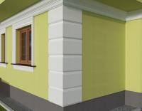 Фасадные Бони, лепнина, Бони, угловые B1