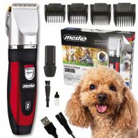 Машинка для стрижки собак, кошек, домашних животных, беспроводная, не выщипывает шерсть