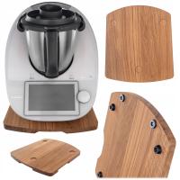 PODSTAWKA DESKA POD THERMOMIX TM6 TM5 TERMOMIKS TACKA PODKŁADKA DĘBOWA