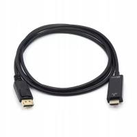 KABEL DISPLAYPORT DO HDMI 2.0 1,8M DP ADAP 4K/60Hz