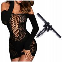 Bodystocking Luvu 3660 черный