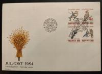 !! PTAKI - SZWECJA 1984 - KOPERTA FDC - STAN BDB !!