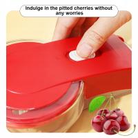 Cherry Pitter Tool Pit Remover push-pull sześcioopowe przenośne QT