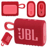 Беспроводной портативный динамик JBL go3 красный