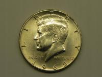 25/ 1/2 DOLLAR 1965 USA (SREBRO)