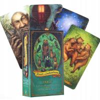 KARTY DO GRY TAROTA ZESTAW KLASYCZNYCH KART FOREST OF ENCHANTMENT TAROT