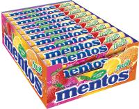 Mentos Fruit Fruit Candy dropsy жевательные драже 38 г 40 шт