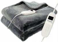 Электрическое одеяло большой мягкий 180X130 см нагревательный коврик 160 Вт пульт дистанционного управления таймер